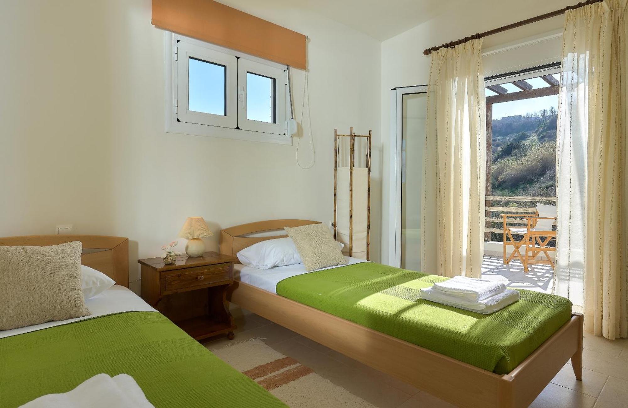 Spacious Villa With Private Eco-Pool And Panoramic Sea View Agia Pelagia  Buitenkant foto